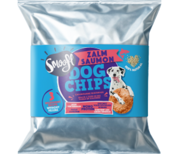 Smoofl Smoofl Dog Chips Zalm 50g