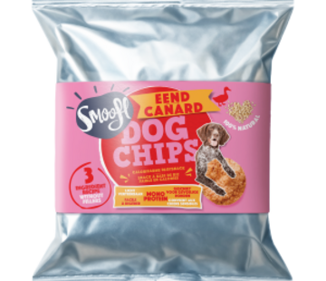 Smoofl Smoofl Dog Chips Eend 50g