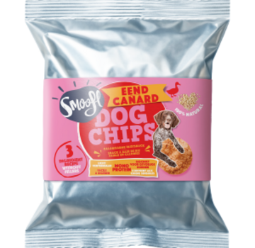 Smoofl Smoofl Dog Chips Eend 50g