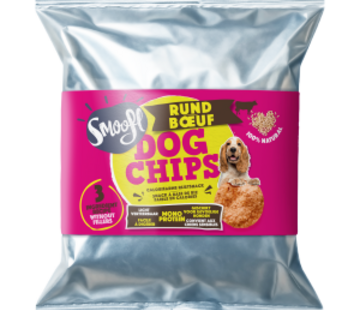 Smoofl Smoofl Dog Chips Rund 50g