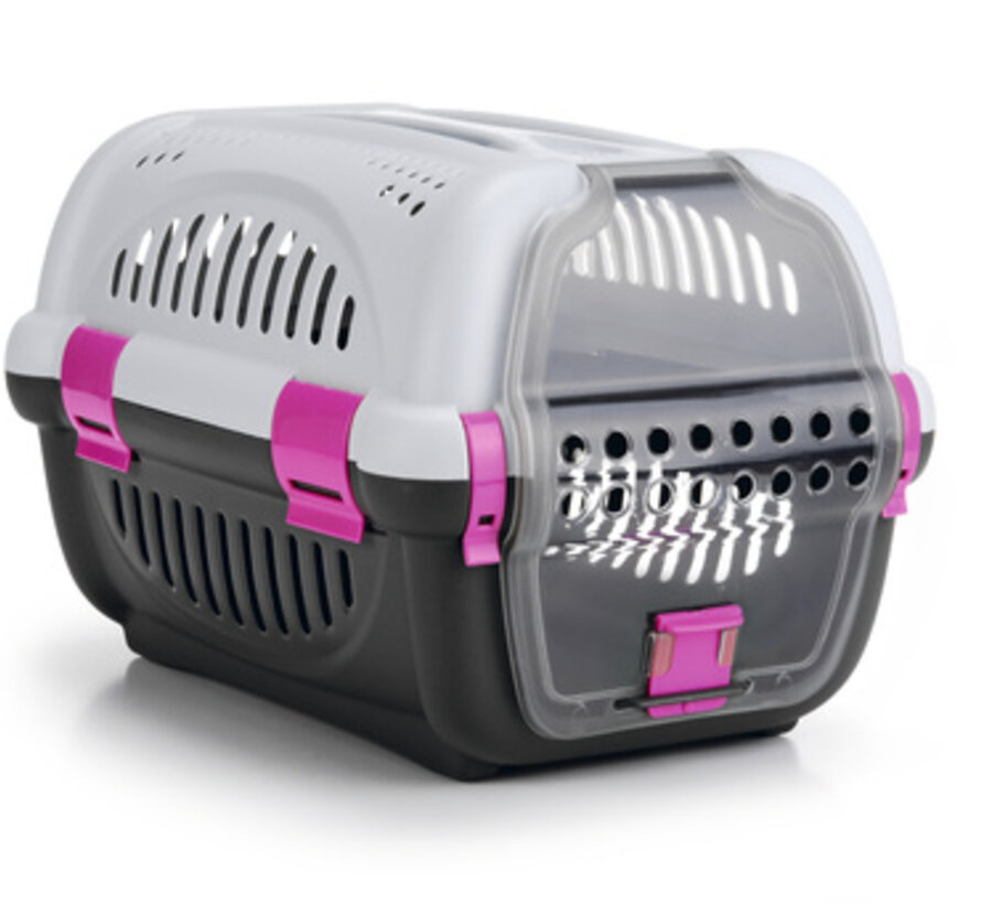 Beeztees Reismand Rhino Grijs/Roze