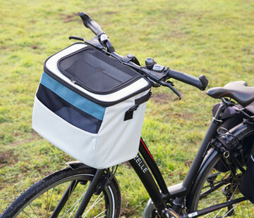 Beeztees Beeztees Nylon Fietsmand Xoex Grijs/Blauw