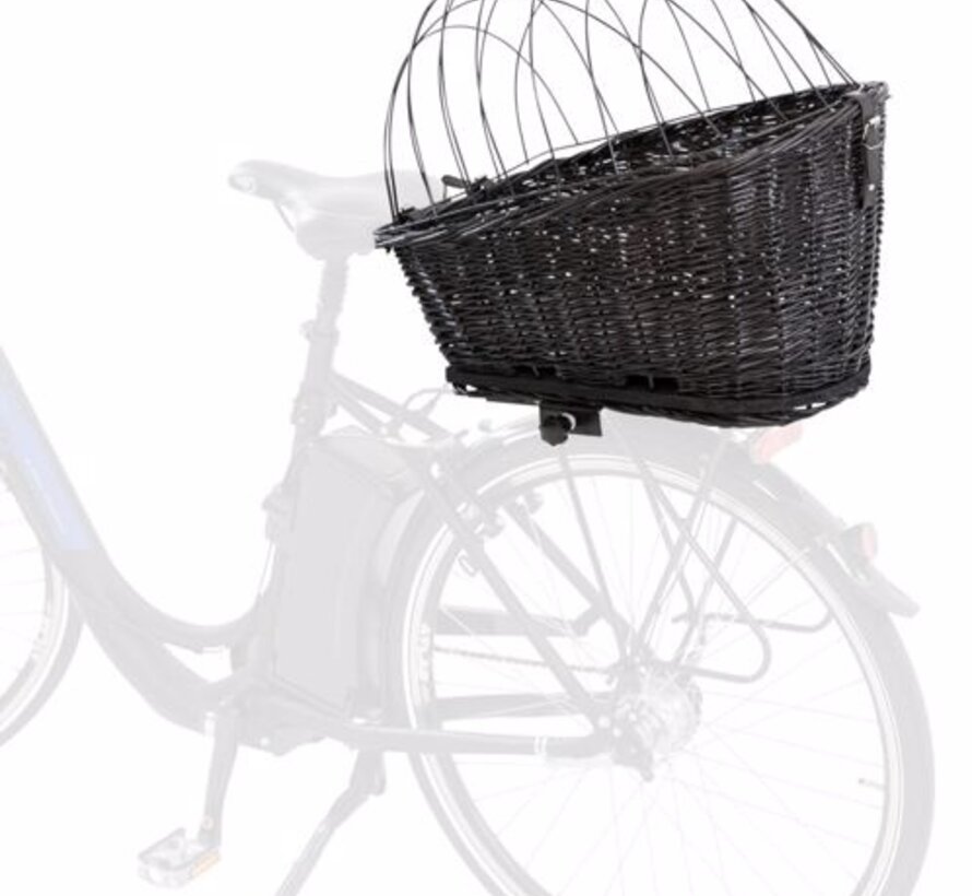 Trixie Fietsmand voor bagagedrager Zwart (49x35x55 cm)