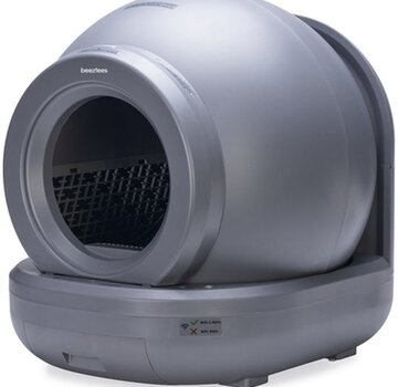 Beeztees Beeztees Auto Kattenbak Moeza Grijs 57X56
