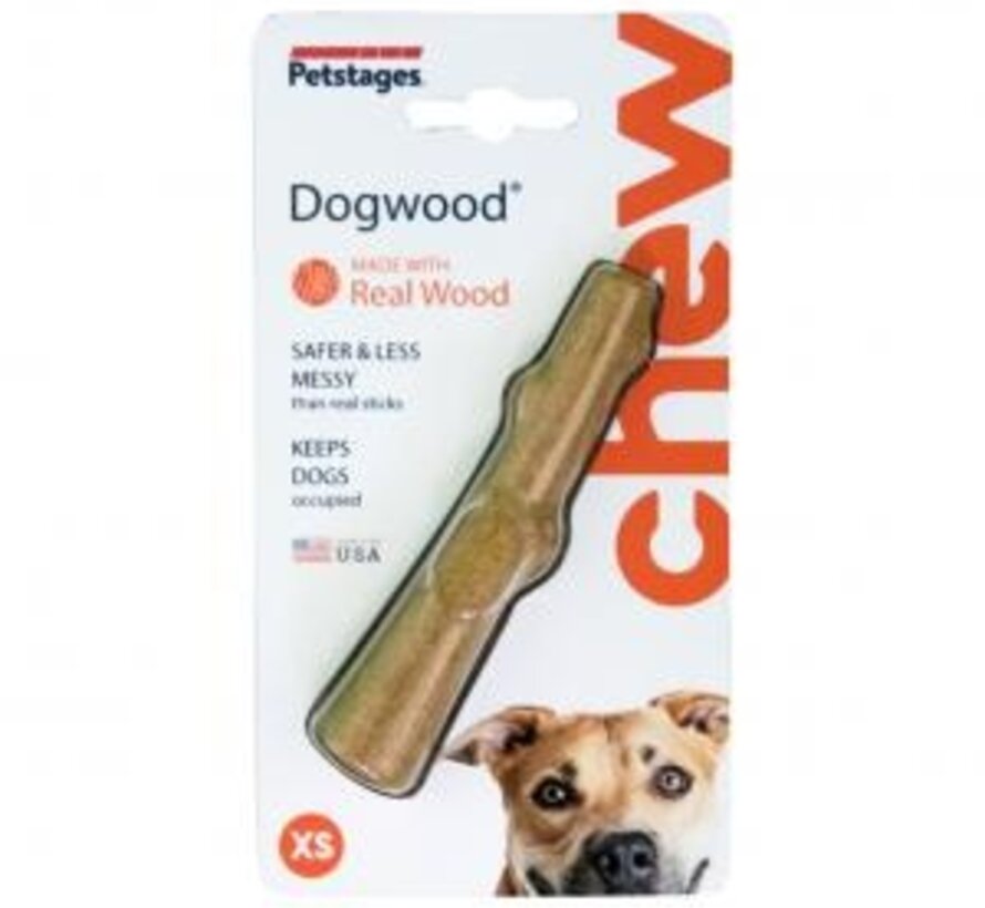 Petstages Dogwood Stick Kauwbot Petite voor Honden (1st)