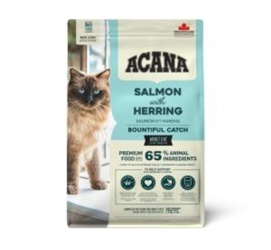Acana Cat Bountiful Catch Salmon & Herring 1.8kg