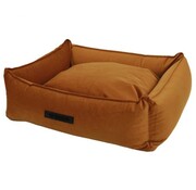 Wooff Mand Cocoon Velours Koper Large 90x70x22cm