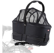 Trixie Trizie Fietsmand Long voor Brede Bagagedragers Zwart 49x29x60cm