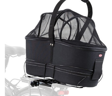 Trixie Trizie Fietsmand Long voor Brede Bagagedragers Zwart 49x29x60cm