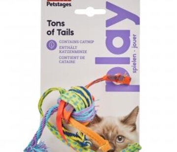 Petstages Petstages Ton of Tails speeltje met Catnip voor Katten (1st)