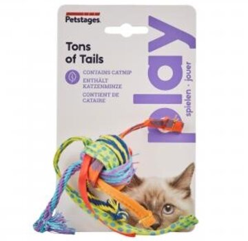 Petstages Petstages Ton of Tails speeltje met Catnip voor Katten (1st)