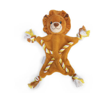 Beeztees Beeztees Puppy Knuffel Met Touw Leeuw Sim