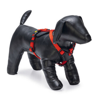 Beeztees Beeztees Parinca Premium Y-Tuig Rood 37-40x15