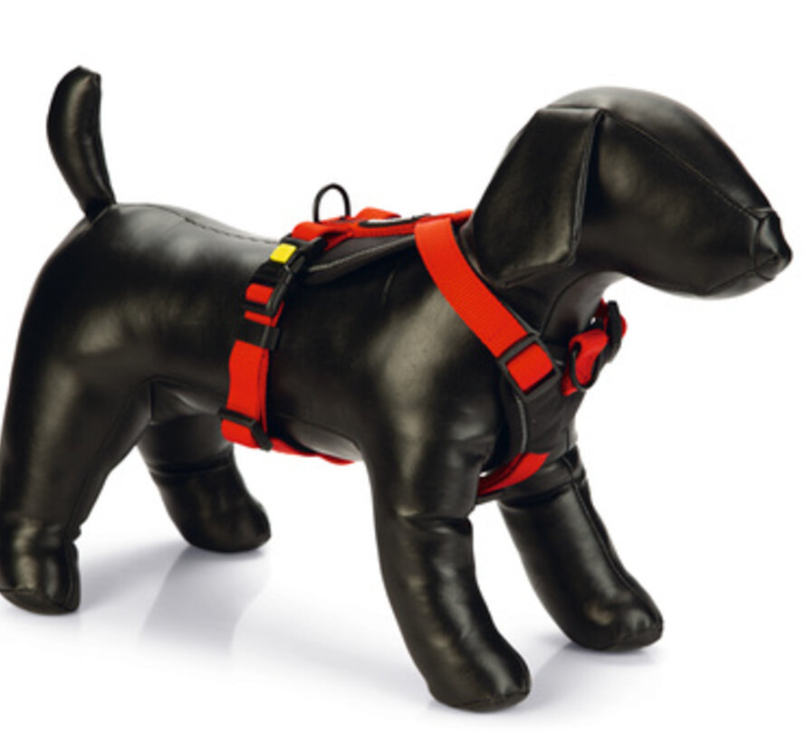 Beeztees Parinca Premium Y-Tuig Rood 42-46x20