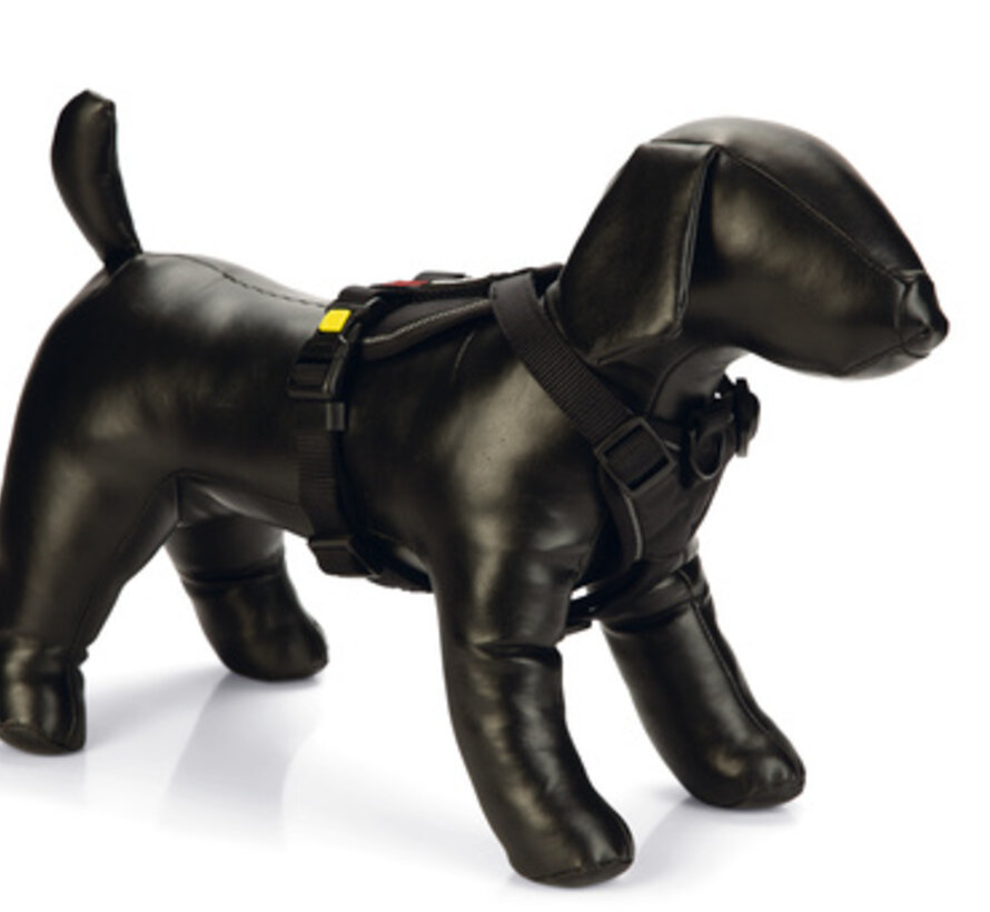 Beeztees Parinca Premium Y-Tuig Zwart 84-100x30