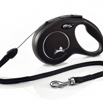 Flexi Flexi New Classic Koord S Zwart (8m)