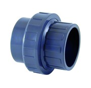 3/3 koppeling met O-ring lijm x lijm 50mm