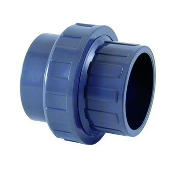 3/3 koppeling met O-ring lijm x lijm 50mm