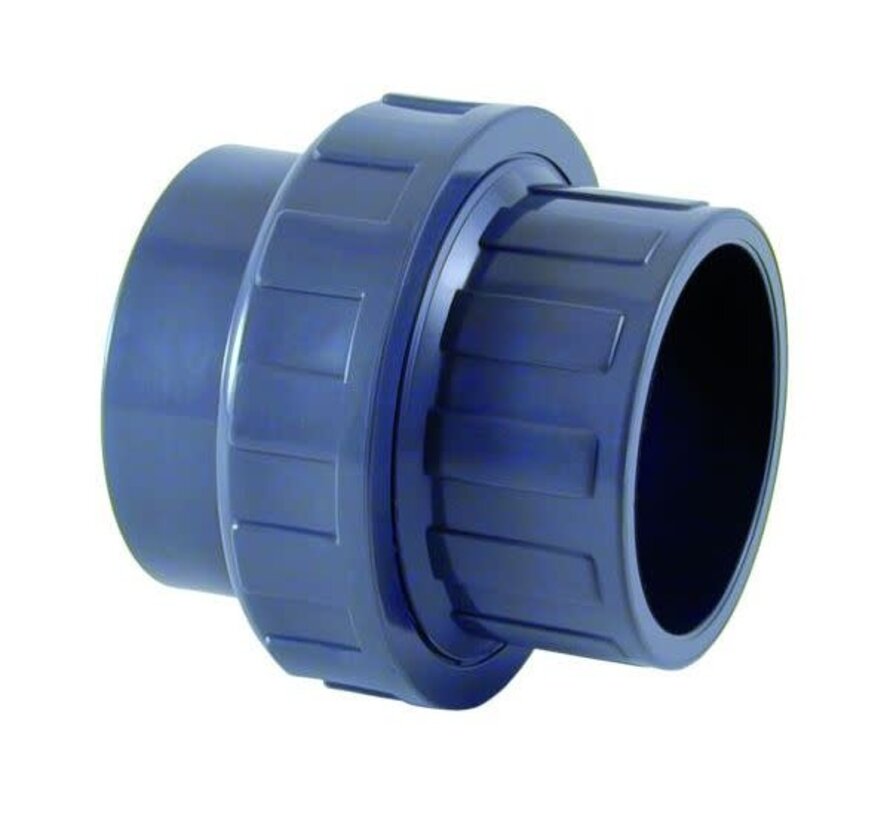 3/3 koppeling met O-ring lijm x lijm 50mm