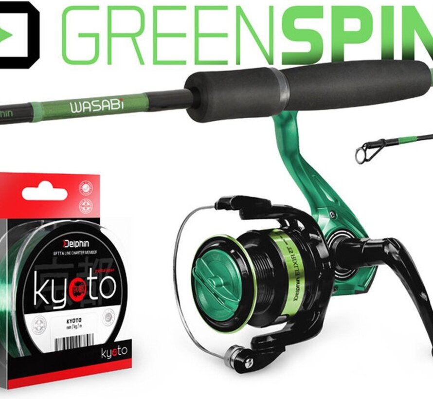 Delphin Wasabi Spin Set 2.10cm 10-30 Gram