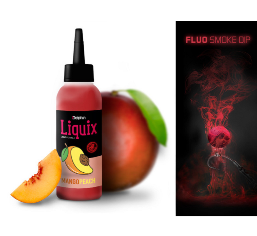 Delphin Luquix Fluo Dip Smoke - Mango Peach