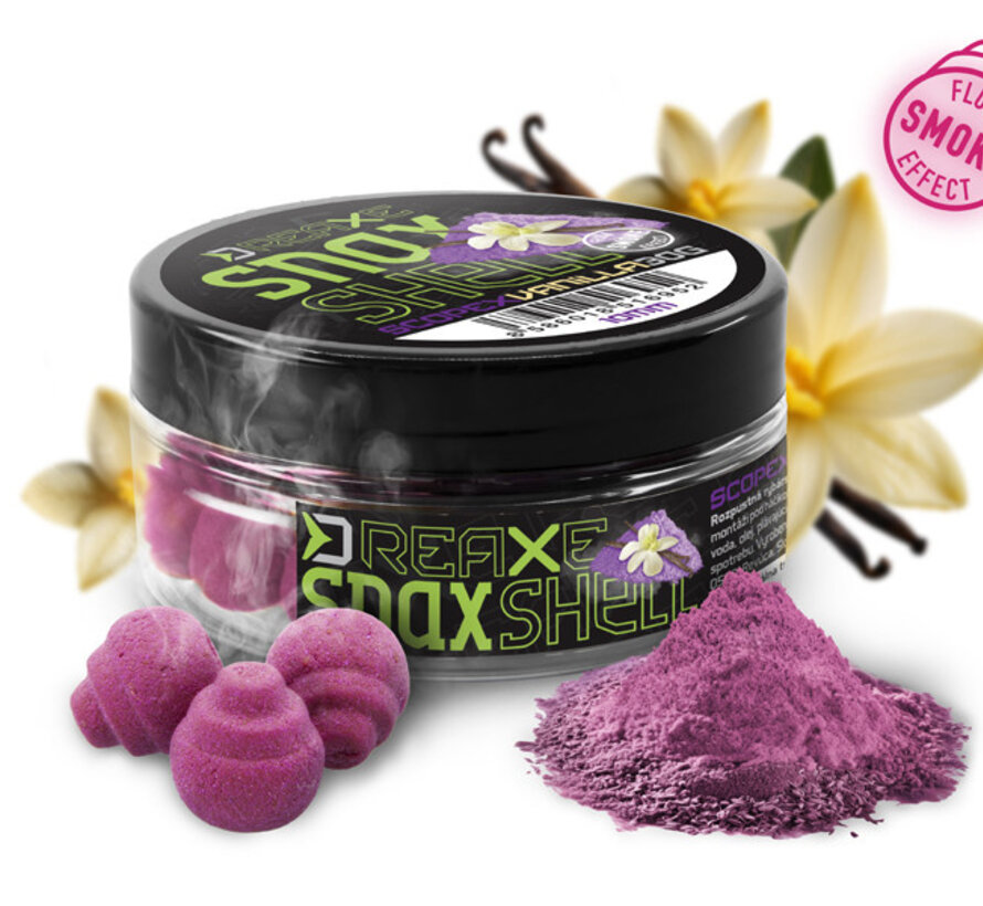 Delphin Snax - Scopex & Vanilla - Schelpvorm - Smoke Effect - Wafters