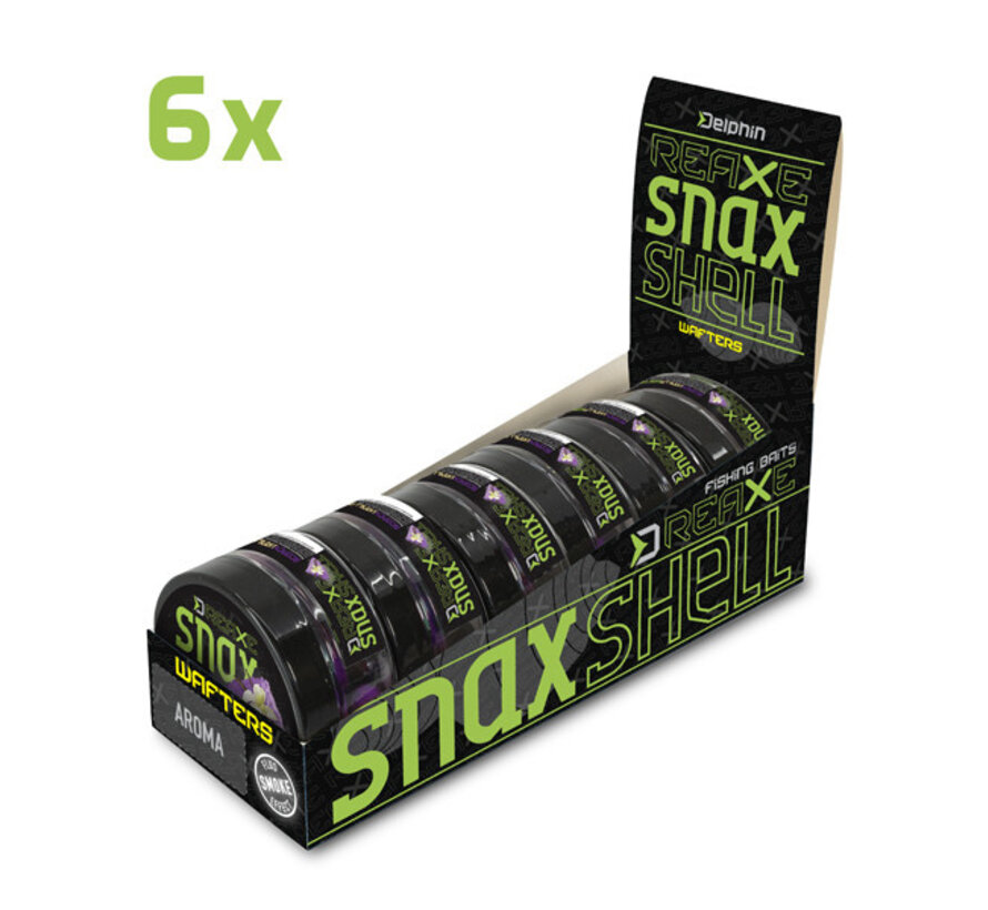 Delphin Snax - Cheese & Liver - Schelpvorm - Smoke Effect - Wafters