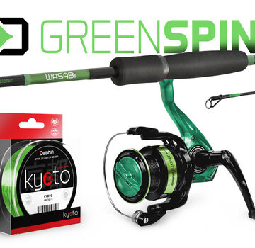 Delphin Delphin Spin fishing set GreenSPIN