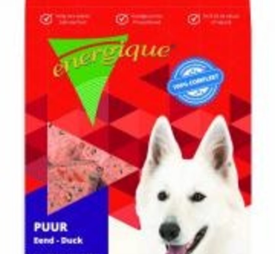 Energique hond puur eend graanvrij/glutenvrij 750gr