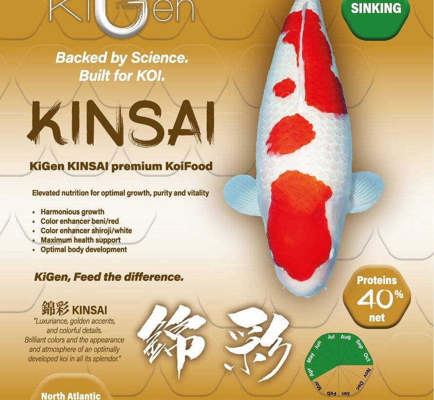 KiGen Koivoer Kinsai Sinking 6mm 1,2kg