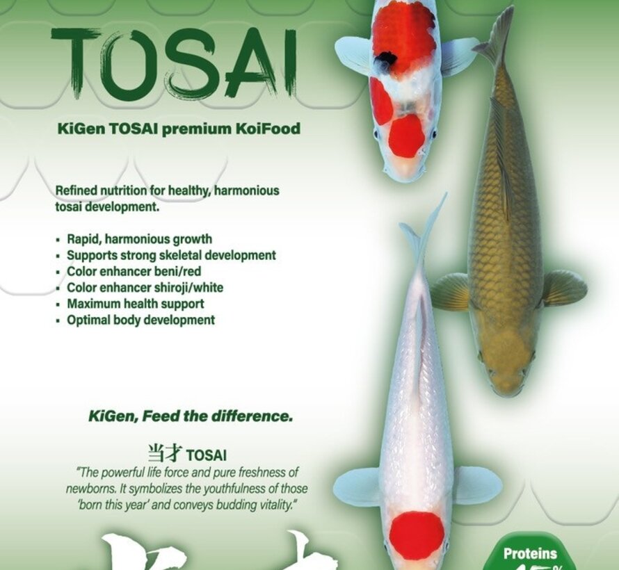 KiGen Koivoer Tosai 3mm 5kg