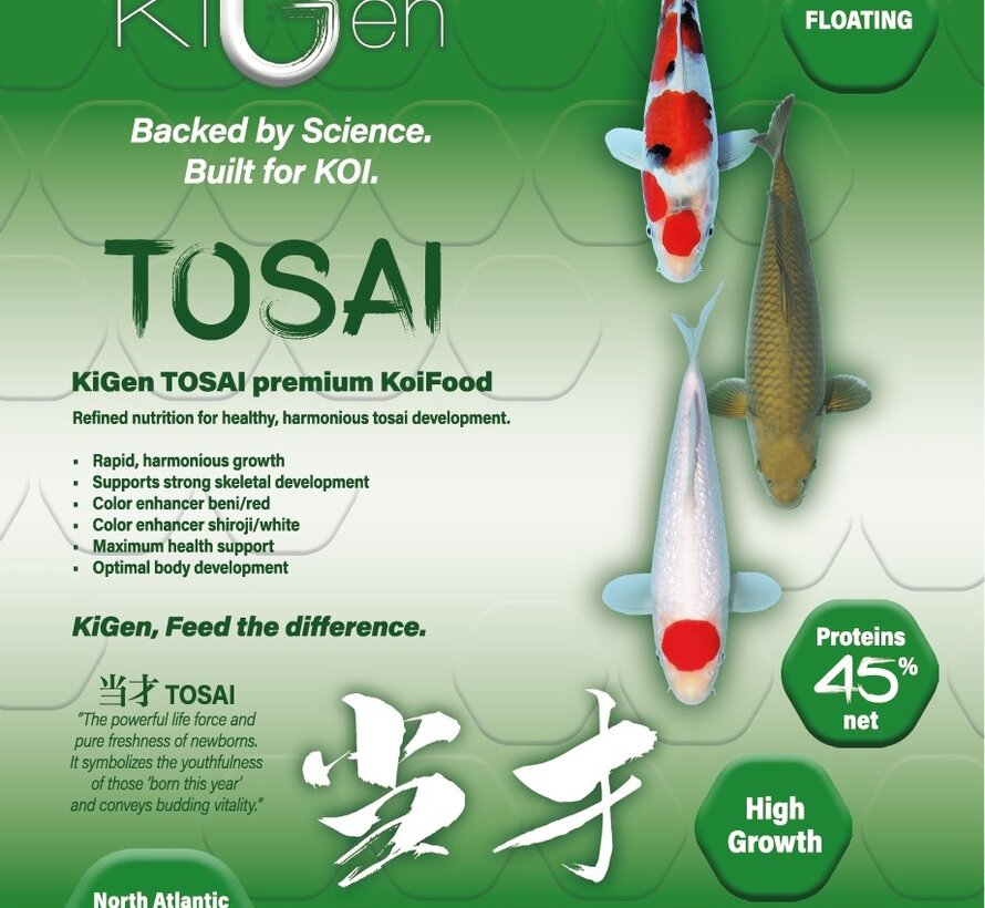 KiGen Koivoer Tosai 3mm 1,2kg
