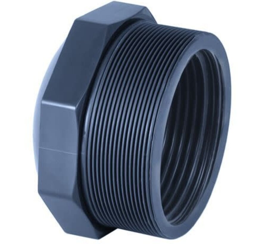 Verloopring Buitendraad x Binnendraad 2" x 1½"