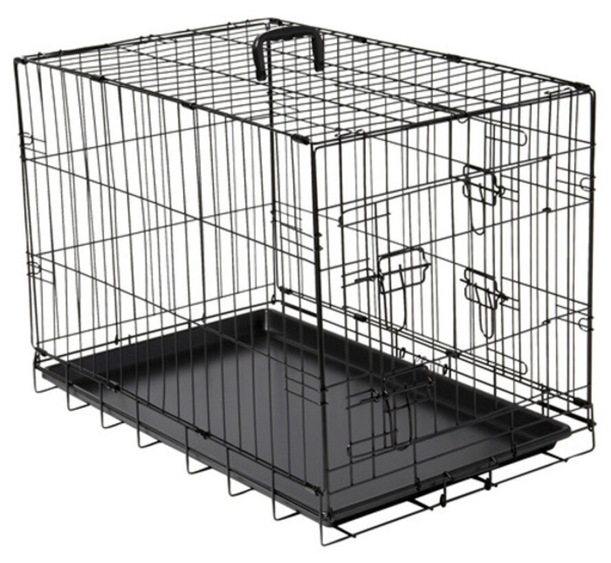 Adori Bench 2-deurs Zwart 62x44x50 cm