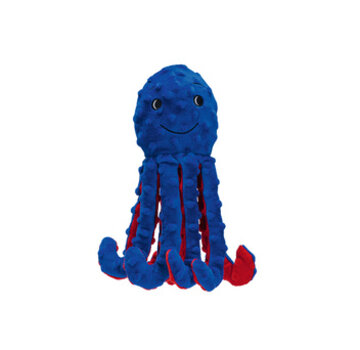 Beeztees Beeztees Octopus Amy - Hondenspeelgoed - Pluche - Blauw - 25x8,5x7,5 cm