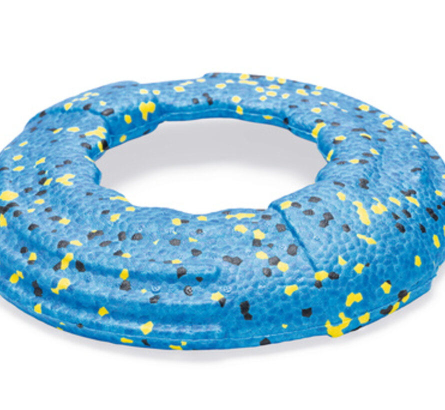 Beeztees Fetch Foam Hondenfrisbee Gisa - Hondenspeelgoed - Foam - Blauw