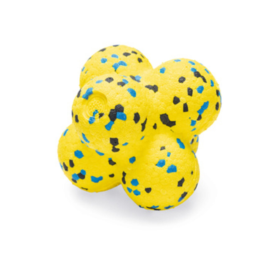 Beeztees Fetch Foam Atoom - Hondenspeelgoed - Foam  - Geel