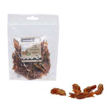 Beeztees Beeztees Gedroogde Visjes met Kip - Hondensnack - 200 gram