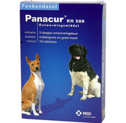 Panacur Panacur ontwormingstabl kh 500mg hond/kat 10tabl