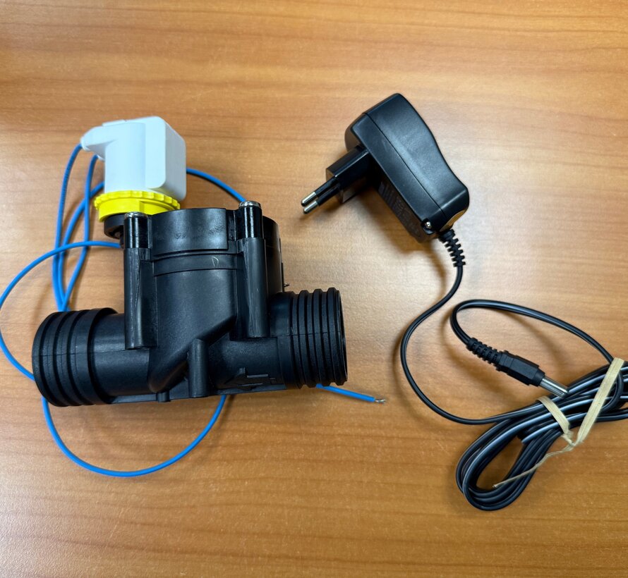 Magneetklep en trafo tbv bijvulsysteem 24V