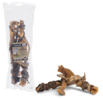 Beeztees Beeztees Runderkophuid met Pens - Hondensnacks - 30 cm - 3 stuks