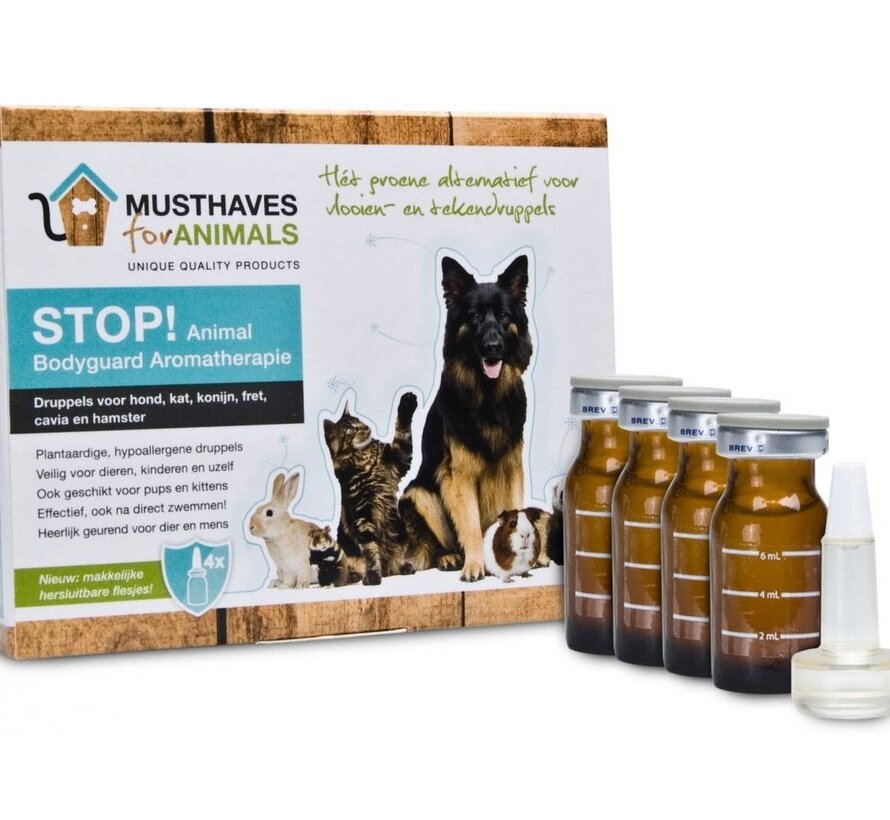 Stop! Animal bodyguard 4x8ml