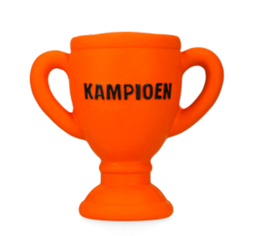 Oranje premium latex beker 1st