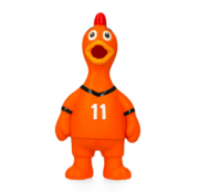 Oranje WK Cadeautip! Oranje premium latex kip 1st