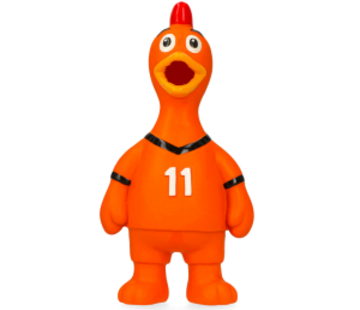 Oranje WK Cadeautip! Oranje premium latex kip 1st