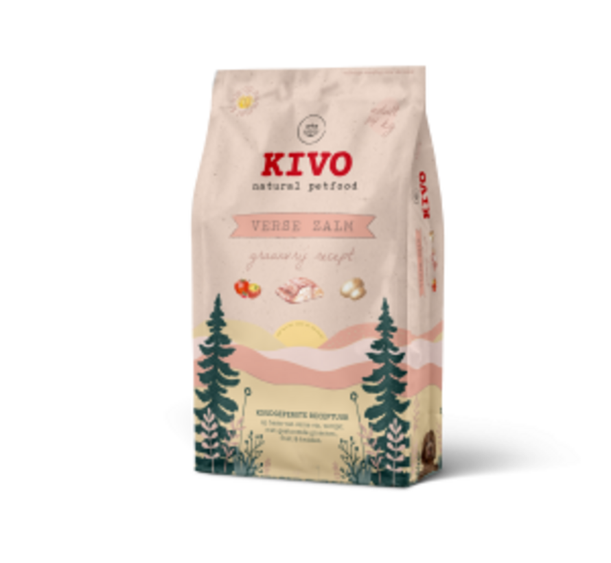 Kivo Verse Zalm Graanvrij 14kg