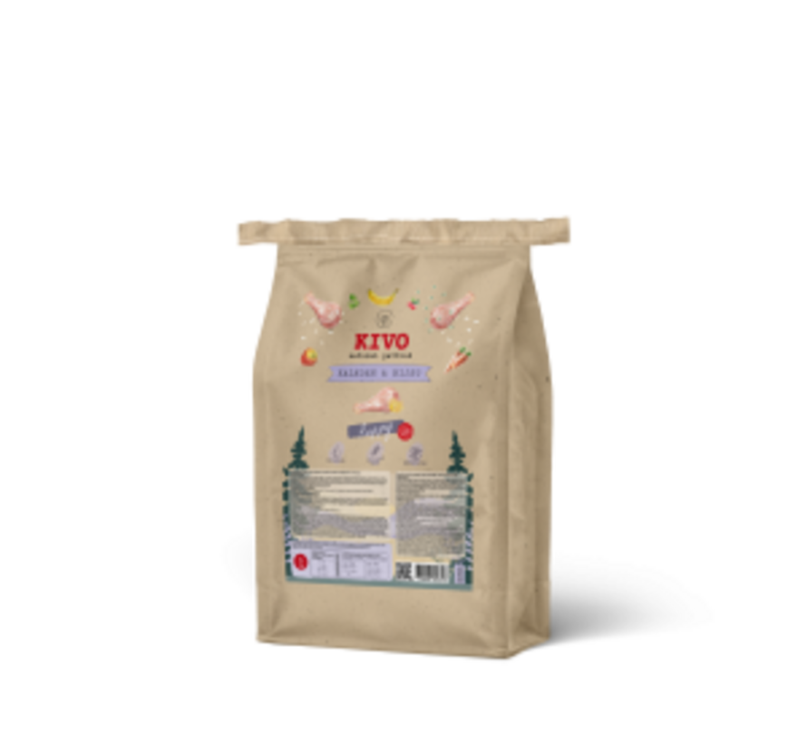 Kivo Kalkoen & Rijst Puppy Glutenvrij 4kg