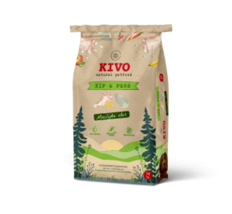 Kivo Kip & Pens moeilijke eter glutenvrij 4kg