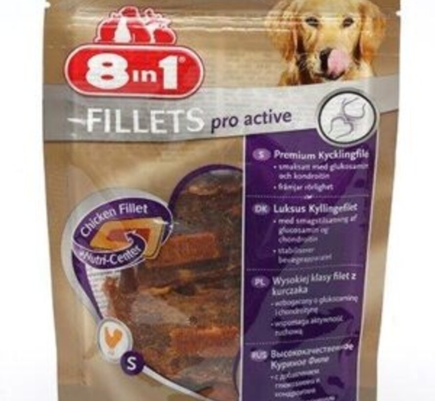 8in1 Fillets Pro Active 80gr