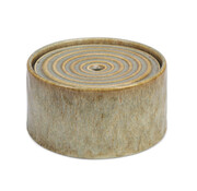 Designed by Lotte Designed by Lotte Jace - Drinkfontein Kat - Keramiek - Groen - 20x20x10